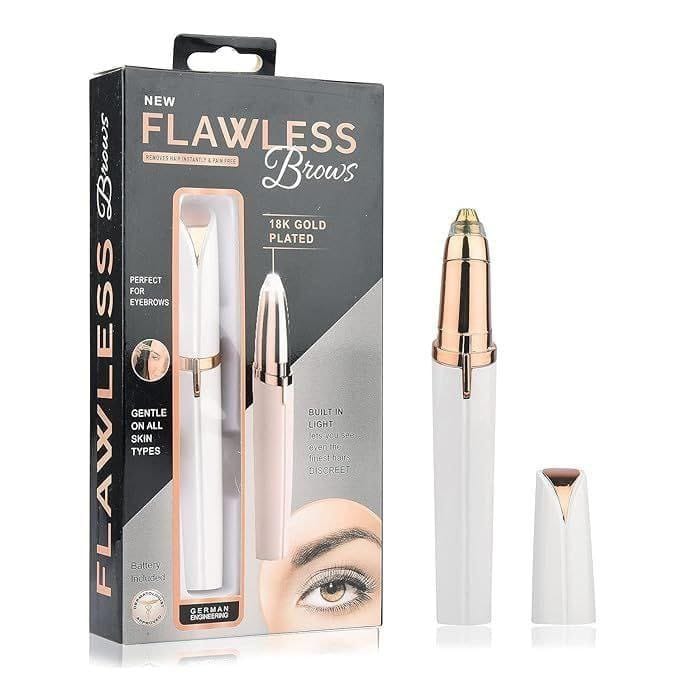 Flawless Brows Eyebrow Hair Remover – 18K Gold Plated,