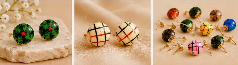 Meena Stud Earrings